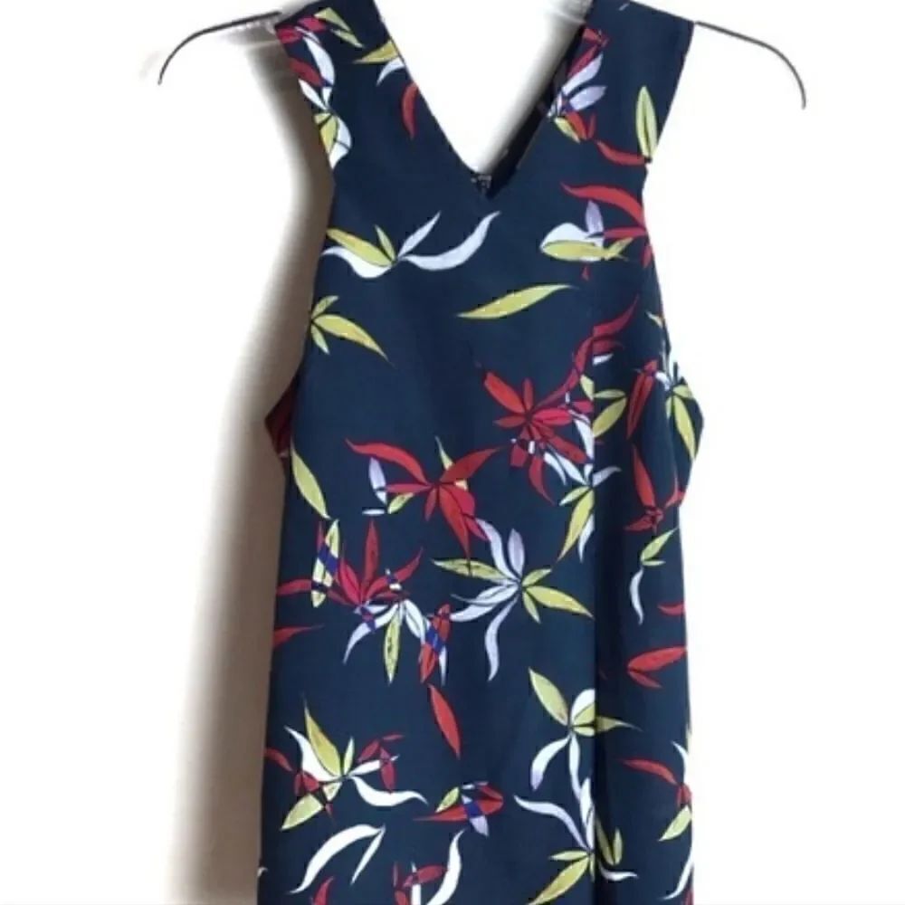 Rachel Roy Asymmetrical Floral Top